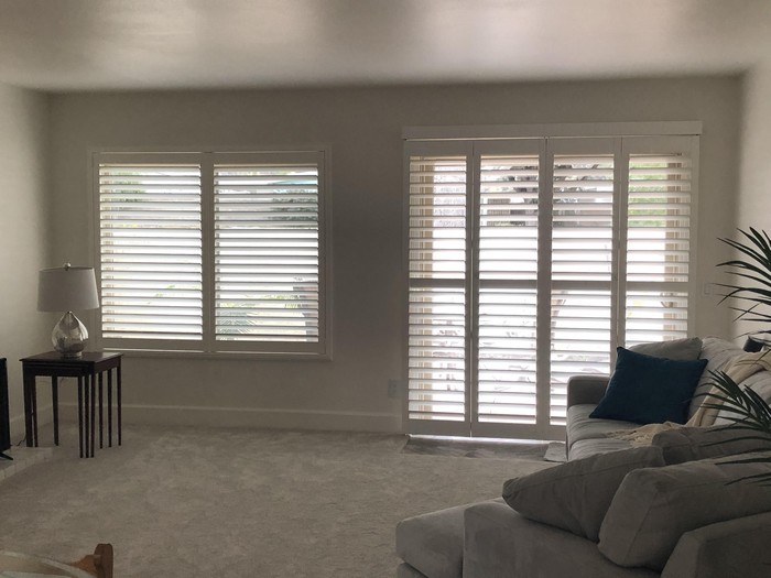 Norman Shutters 3 1/2-Inch Louvers on Angela St in Simi Valley, CA